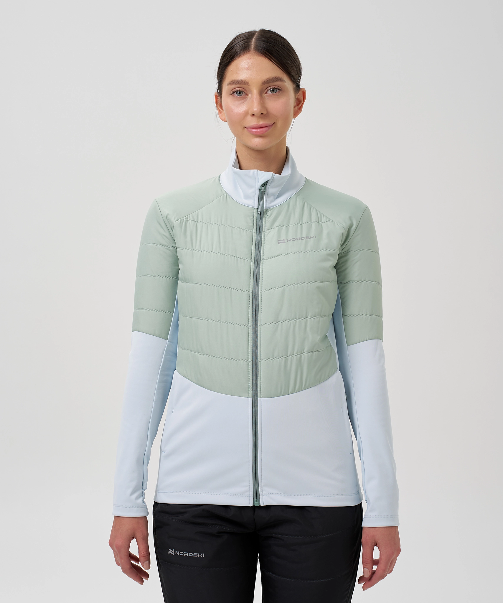 Куртка Nordski Hybrid Pro 2.0 Pearl Blue/Ice Mint W