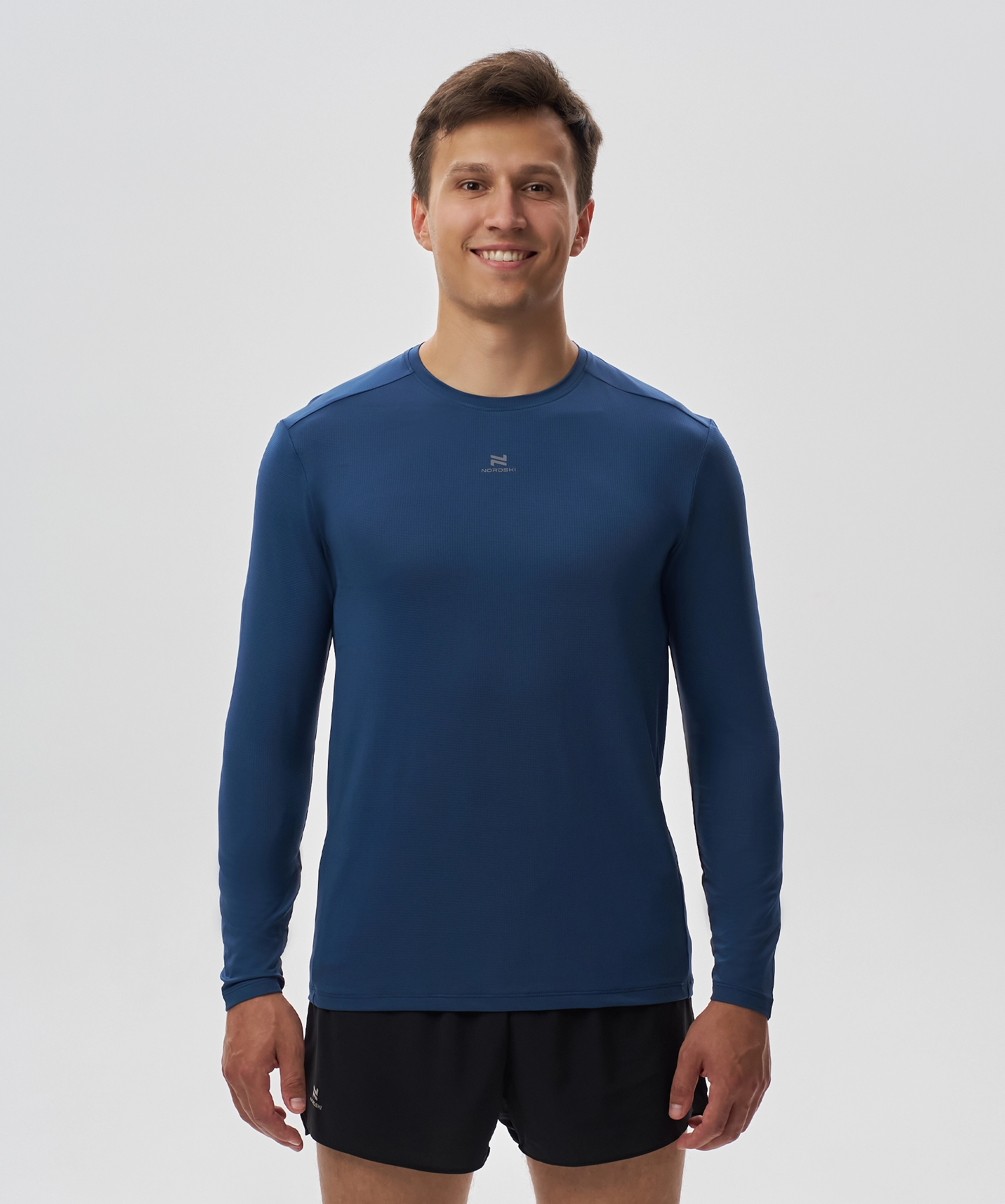 Футболка Nordski Run 2.0 Olimpic с длинным рукавом