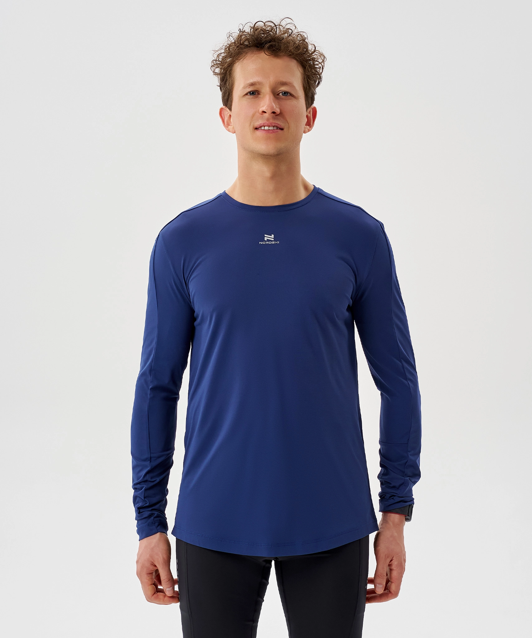 Футболка Nordski Upcast Indigo с длинным рукавом