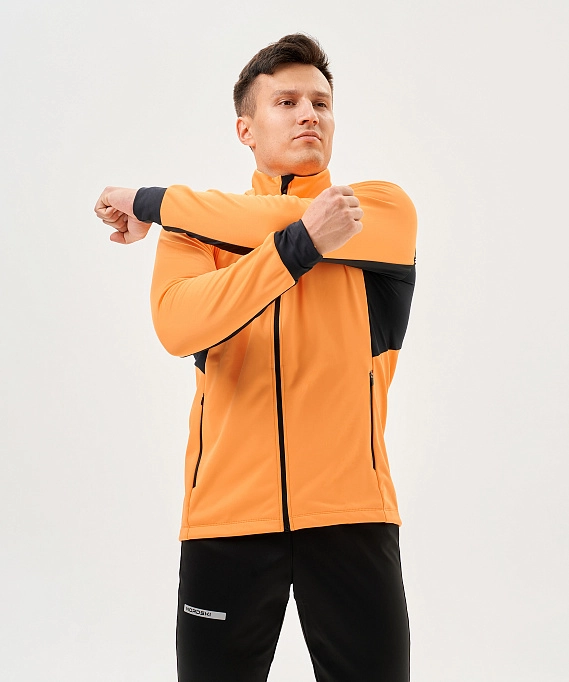 Тренировочная куртка Nordski Core Orange/Black