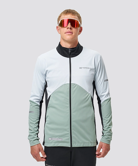 Тренировочная куртка Nordski Pro 2.0 Pearl Blue/Ice Mint/Black