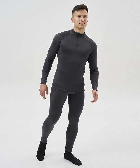 Рубашка Nordski Intense Half Zip Grey