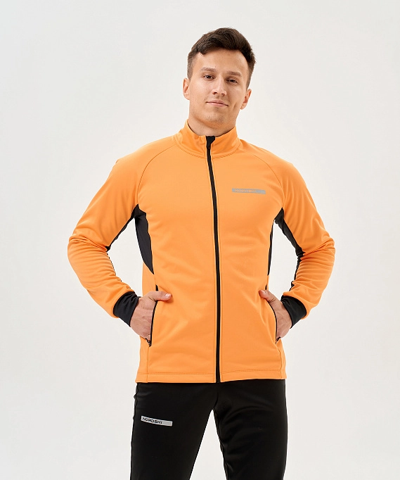 Тренировочная куртка Nordski Core Orange/Black