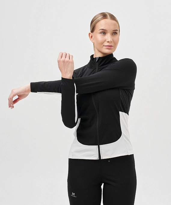 Тренировочная куртка Nordski Race Black/White W