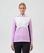 Тренировочная куртка Nordski Advance White/Orchid/Black W