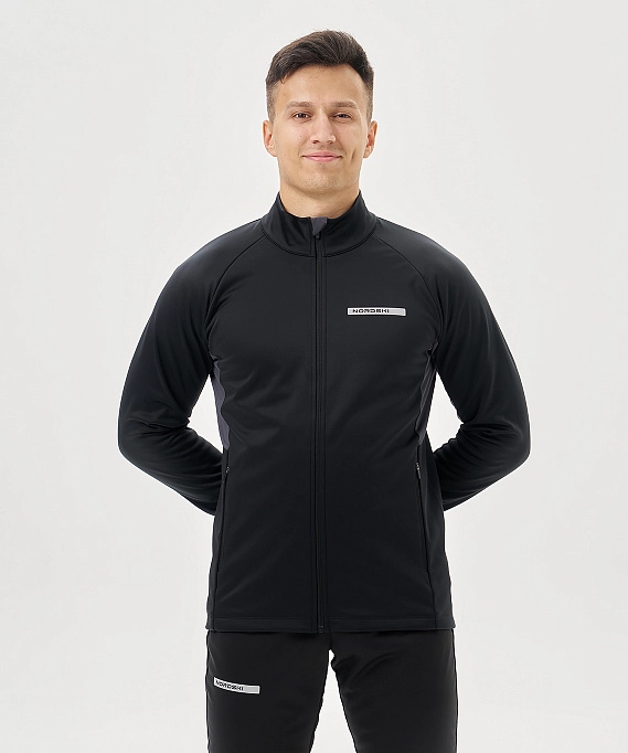 Тренировочная куртка Nordski Core Black/Grey
