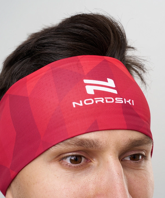 Гоночная повязка Nordski Race Red