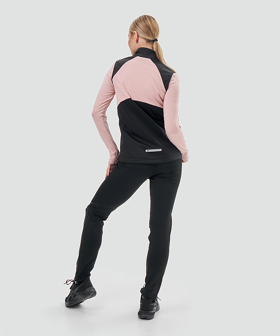 Жилет тренировочный Nordski Core Black/Soft Pink W