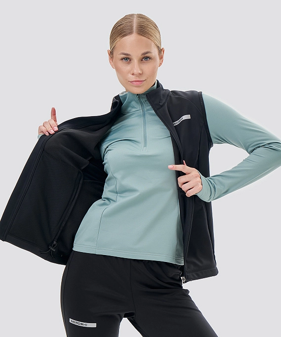 Жилет тренировочный Nordski Core Black W
