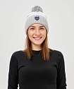 Шапка Nordski Severe White/Grey
