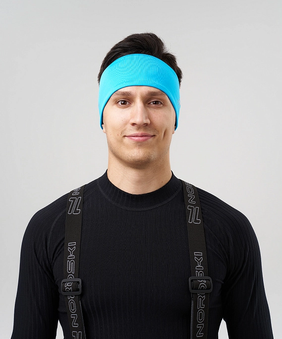 Повязка Nordski Warm Light Blue