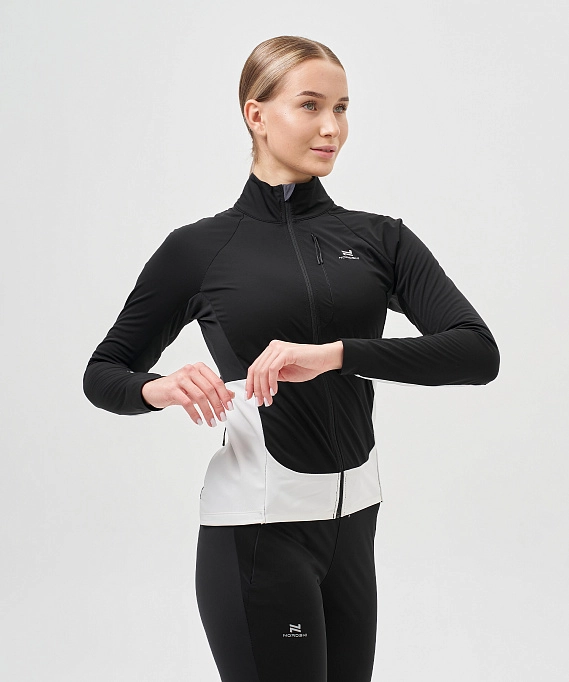 Тренировочная куртка Nordski Race Black/White W