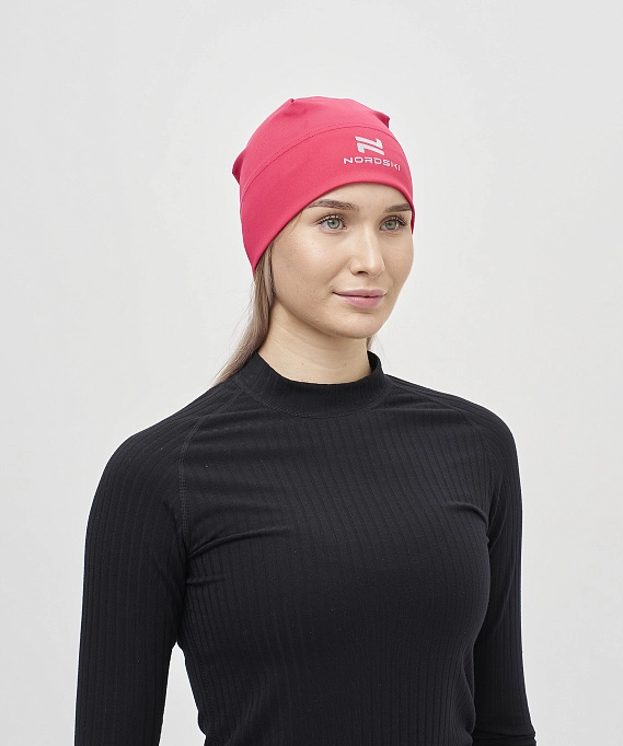 Тренировочная шапка Nordski Core Pink