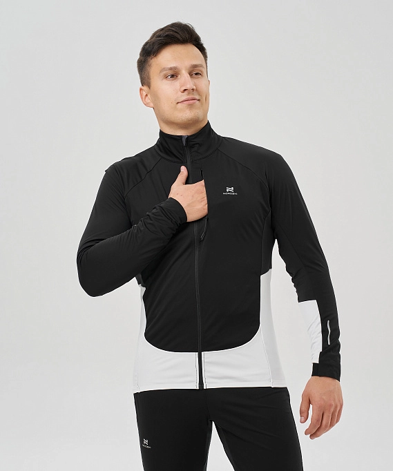 Тренировочная куртка Nordski Race Black/White