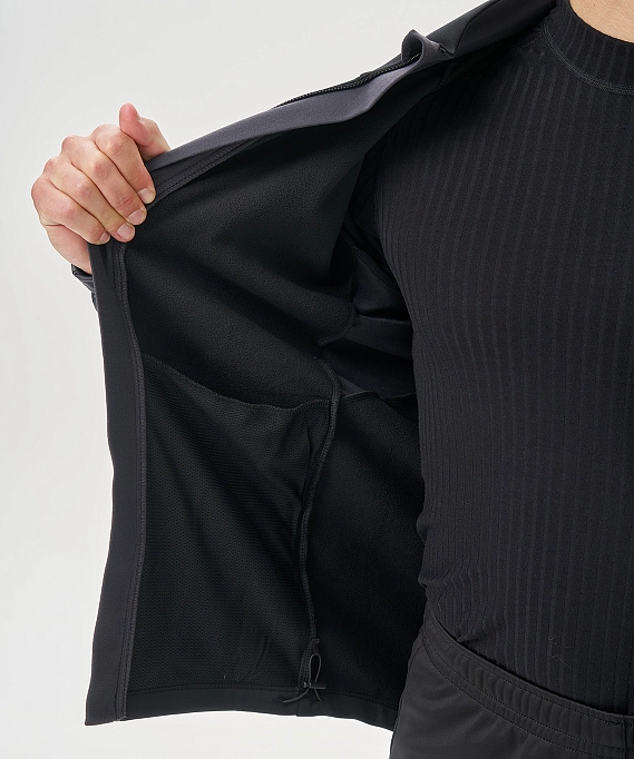 Тренировочная куртка Nordski Core Black/Grey