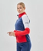 Тренировочная куртка Nordski Pro 2.0 White/Red/Blue W