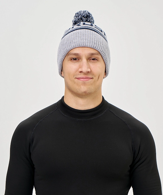 Шапка Nordski Blizzard Dark Blue/Grey