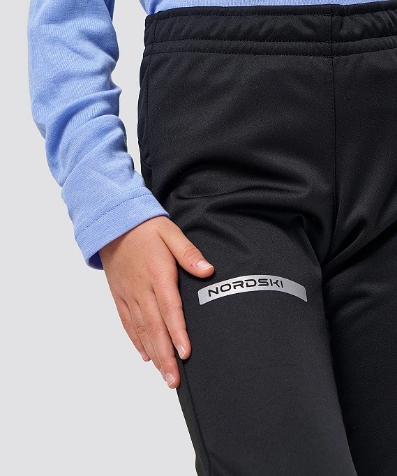Тренировочные брюки Nordski Jr. Core Black
