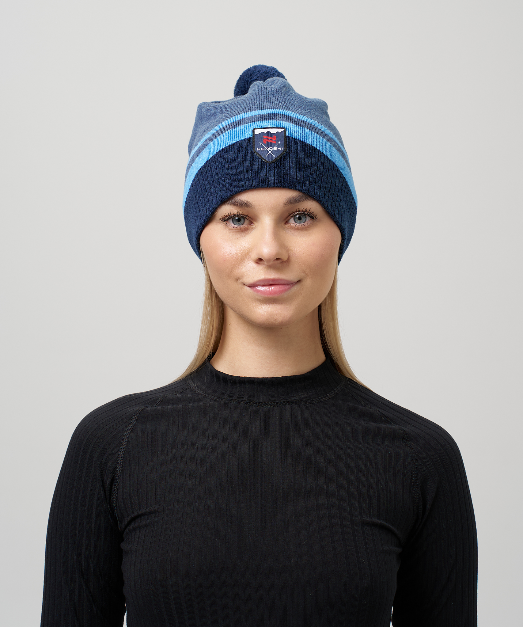 Шапка Nordski Move Ice Mint/Grey