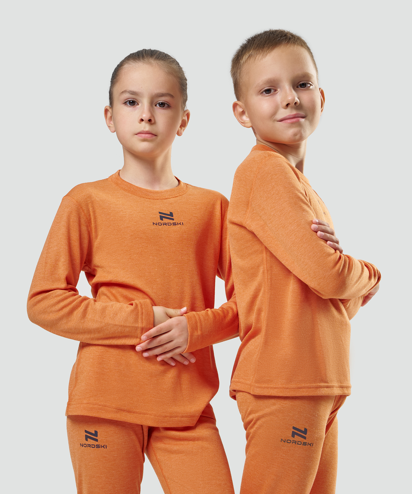 Комплект термобелья Nordski Jr. Soft Orange