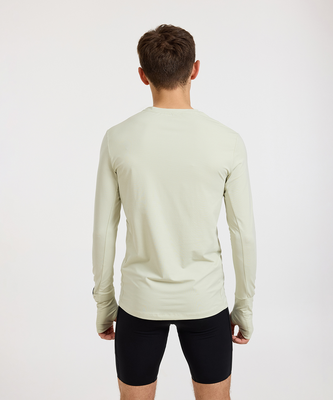 Лонгслив Nordski RunTech Smoky Green