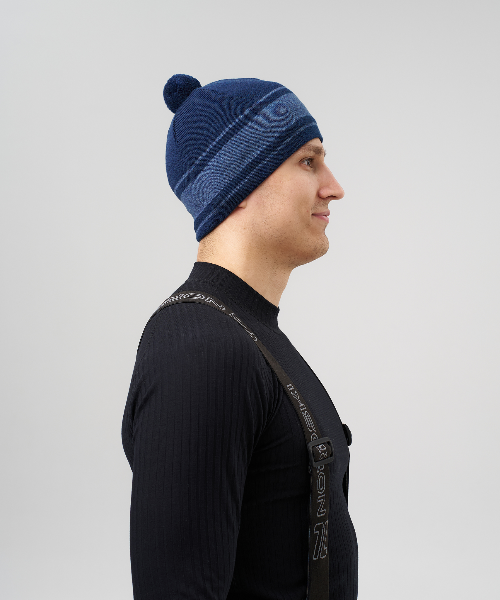 Шапка Nordski Tone Stripe Blue