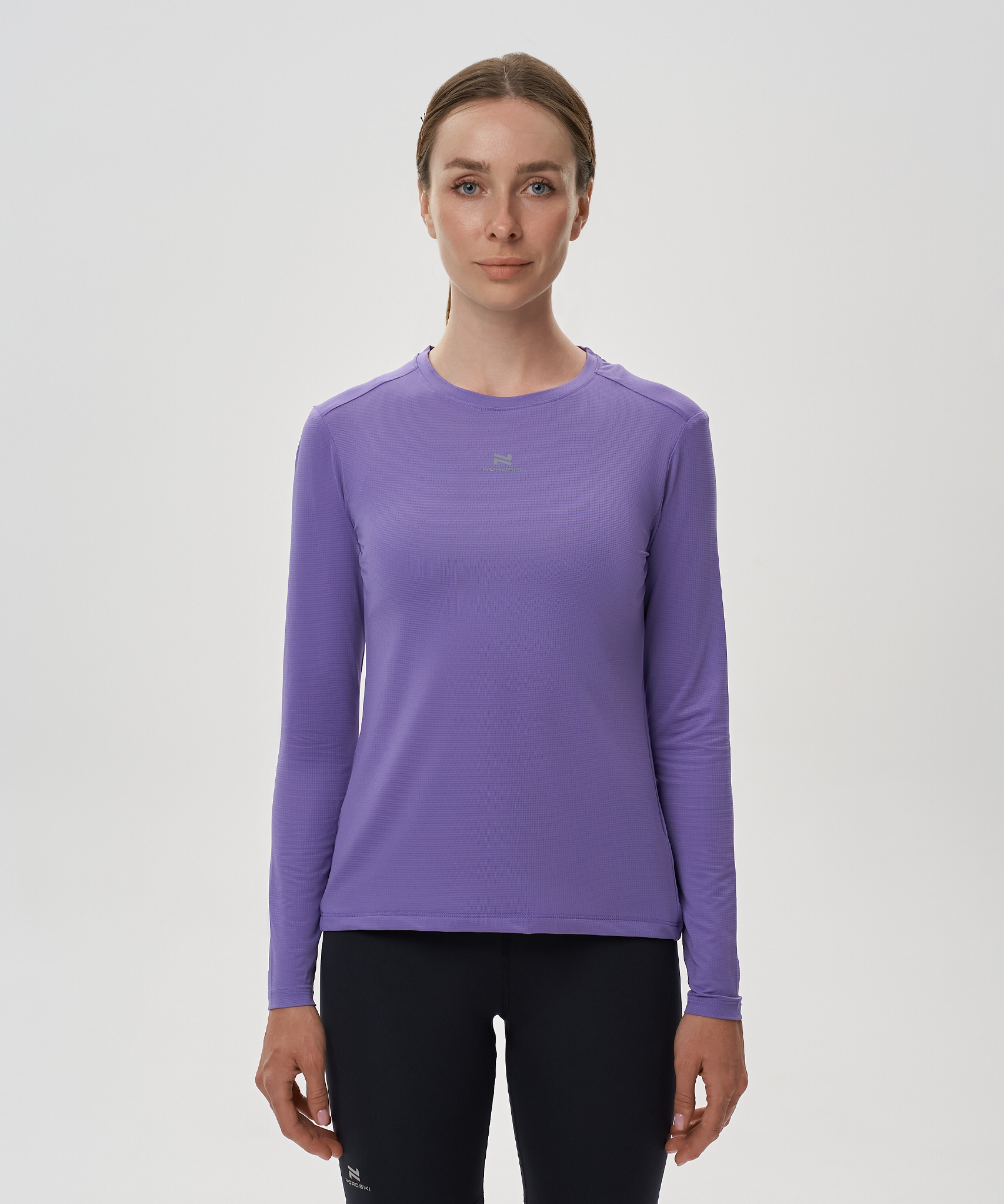 Футболка Nordski Run 2.0 Aster Purple W с длинным рукавом
