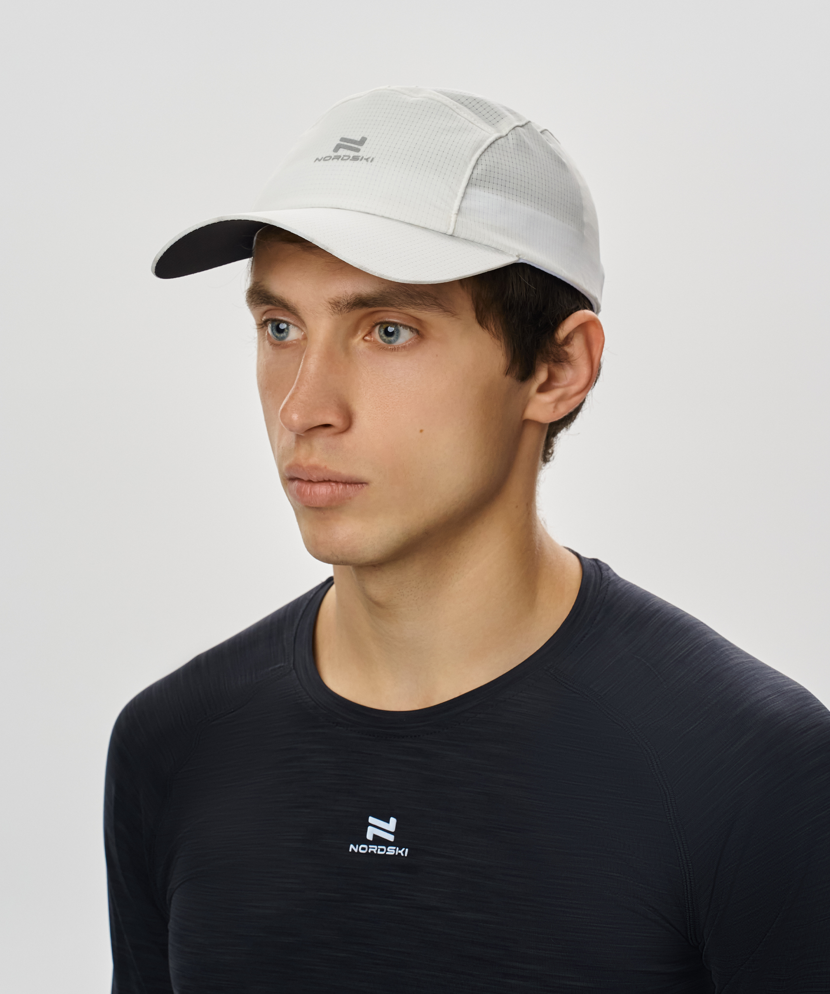 Кепка Nordski Run White/Black