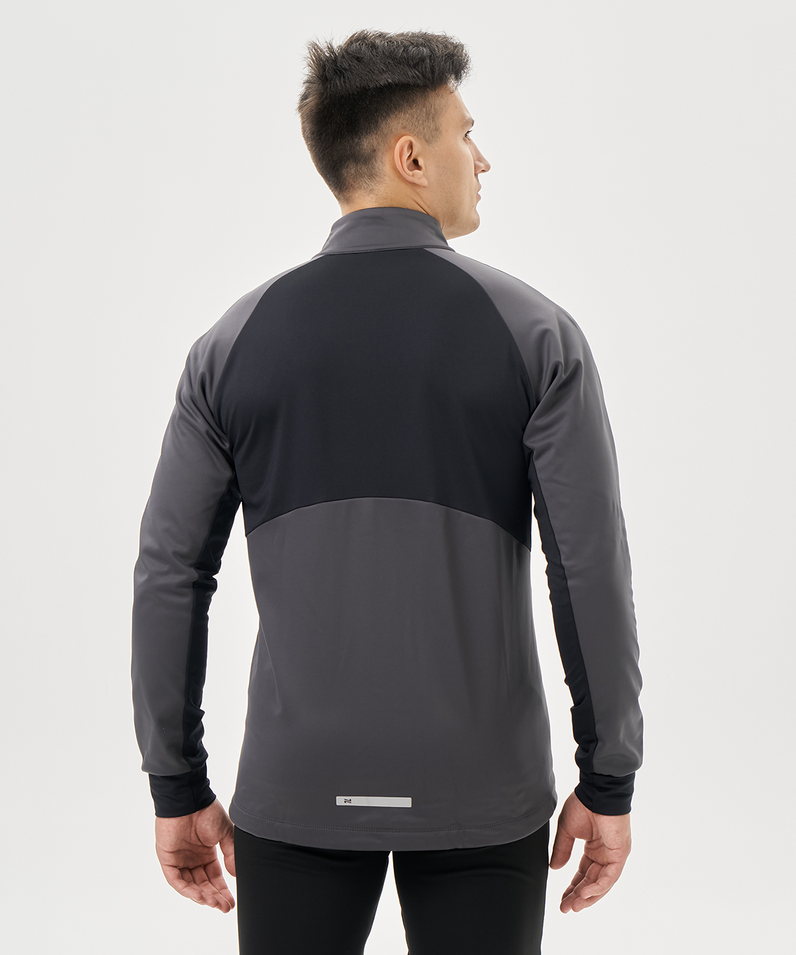 Тренировочная куртка Nordski Core Graphite/Black