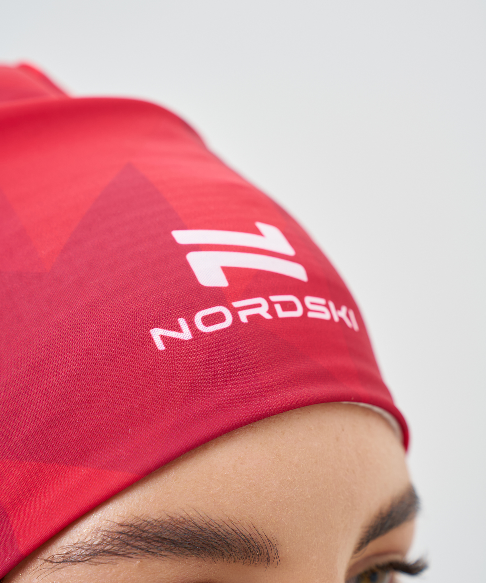 Гоночная шапка Nordski Race Bom Red