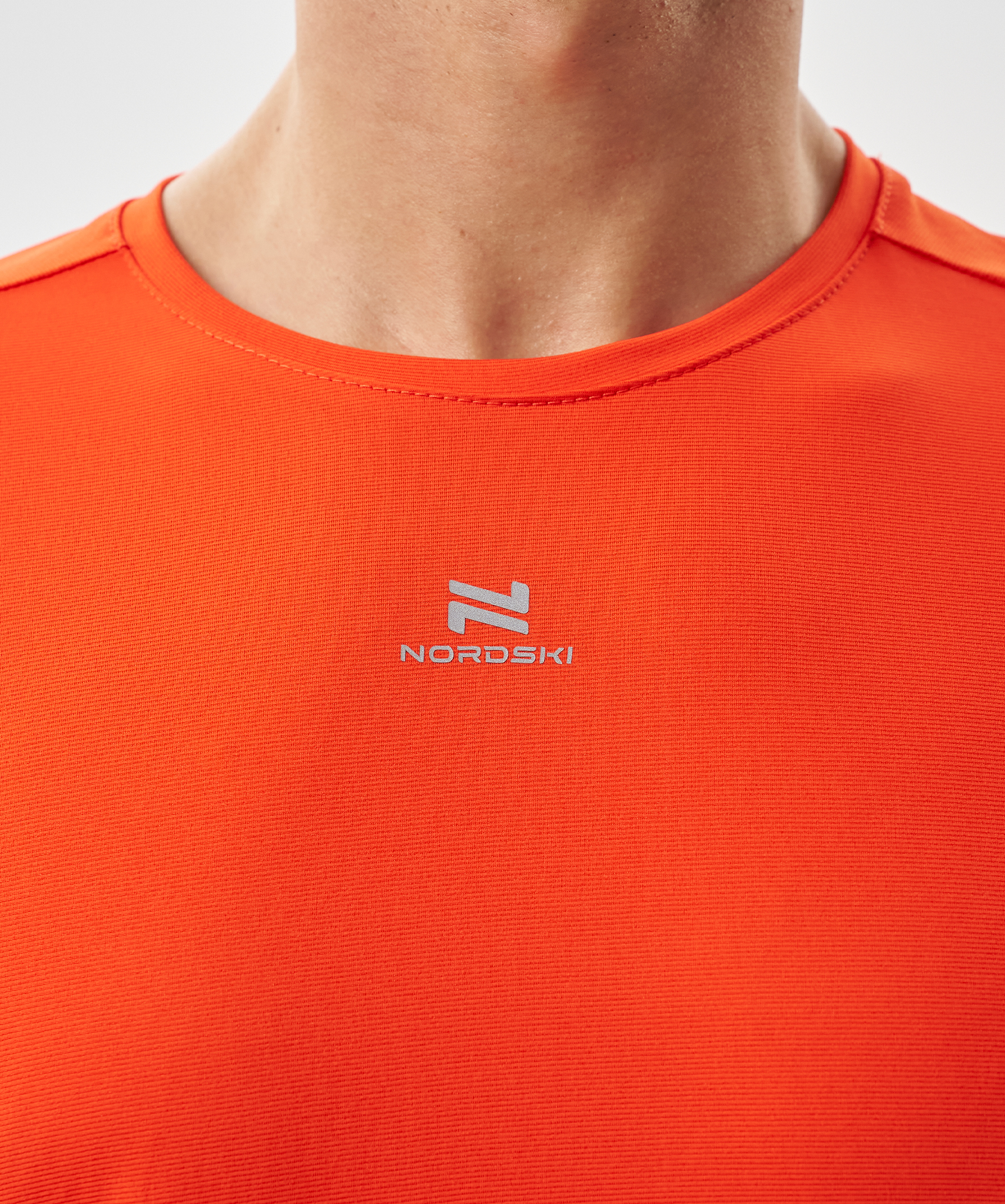 Футболка Nordski Upcast Orange с длинным рукавом